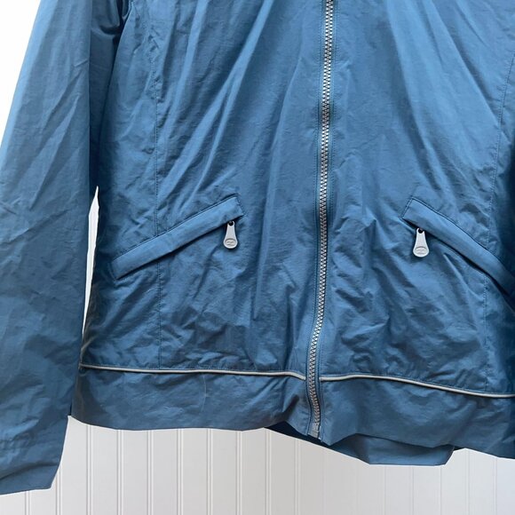 Vital Zone Blue Windbreaker Tracksuit Set Women's Athletic Jacket & Pants Small - Picture 9 of 13